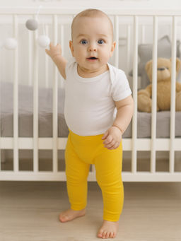 Ползункиштанишки короткие желтые