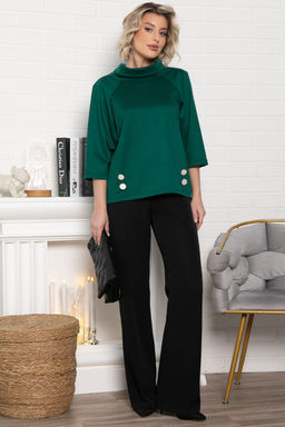 Джемпер Эдельвейс (бордовый) Б15003-18М - Lt collection фото 9