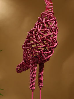 Сувенир плетёный «Фламинго», 30×16×125 см