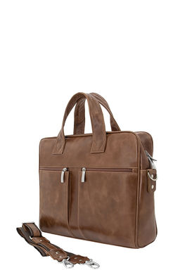 Сумка мужская Ц-80.28 светло-коричневый - Protege фото 3