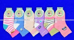 Цена за 12 пар. Вальс носки детские на девочек с тормозами 6-12 (10-12 см)  фото 3