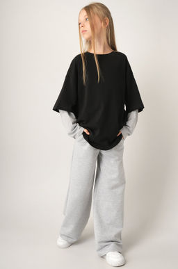 Лонгслив с двойным рукавом для мальчика Happyfox