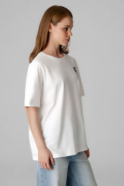 Арт. 31140 Футболка женская Россия 44-50 (4 шт) Цвет:молочный - Калинка фото 23