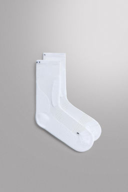 CALCETINES T?CNICOS ENTRENAMIENTO PACK 2 / Blanco