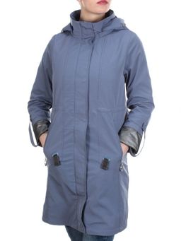 F2089 BLUE Ветровка женская MARIA (65% хлопок, 35% полиэстер) - Фабричный китай фото 3