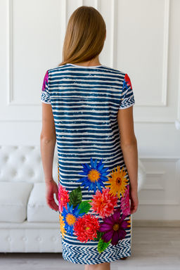 Халат женский из вискозы Есения с рукавом