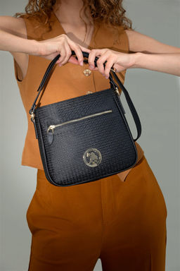 Женская черная сумка через плечо - U.s. polo assn фото 2