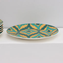 Тарелки Доляна Askım, 18 предметов: 6 тарелок d=20 см, 6 тарелок d=25 см, 6 тарелок глубоких 340 мл, фарфор, разноцветные