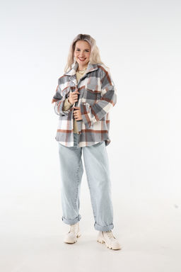 Рубашка женская в клетку РЖК-01