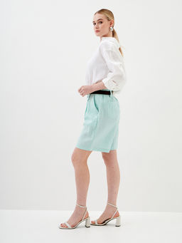 Женские льняные Шорты - Mossmore фото 38