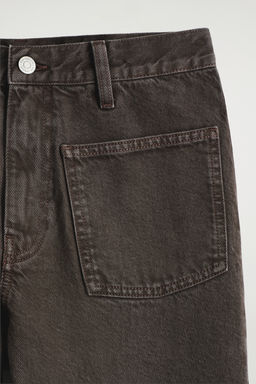 VAQUEROS STRAIGHT LEG CON BOLSILLOS DE PARCHE - H&m фото 8