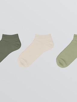 Kad?n D?z Patik ?orap 3l?