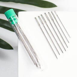 Цена за 2 шт. Иглы для вышивания, d=0.85-1.25 мм, 4-6 см, набор 20 шт.