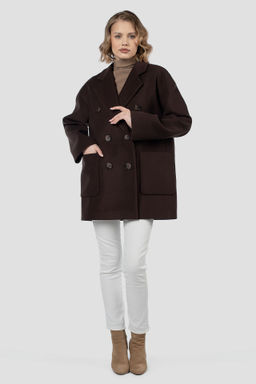 01-12111 Пальто женское демисезонное