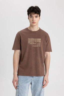 Pink Floyd Regular Fit Bisiklet Yaka K?sa Kollu Tisort