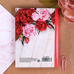 Блокнот Поздравляю с 8 марта, А7, твёрдая обложка, 6 - Artfox фото 4