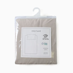 Простыня 1.5 спальная Этель Ivory, 160?235 см, хлопок 100%, перкаль (300 нитей) фото 9
