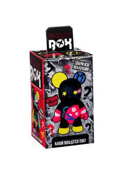 Игрушка - сюрприз Funny box WOOW TOYS «Мишки»: детский брелок, наклейки, карточка