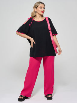 Блузка 0324-1 чёрный - Dora фото 14