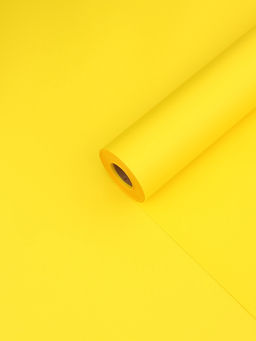 Пленка для цветов, матовая, желтая, 0,57 х 30 м ±5 %, 65мкм