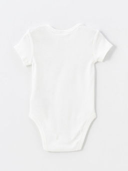 Bisiklet Yaka Erkek Bebek ??t??tl? Bodysuit