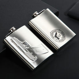 Фляжка Всегда заряжен, 240 мл