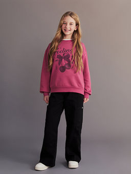 Beli Lastikli K?z ?ocuk Pantolon