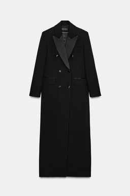 TAILCOAT WITH TUXEDO-STYLE COLLAR - ZW COLLECTION LIMITED EDITION - Zara фото 3