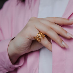 Кольцо Арт. 3-4430-Y - MyGemma фото 3