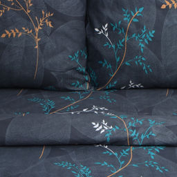 Постельное бельё Экономь и Я дуэт Веточки, 143х215см-2шт, 215х220см, 70х70см-2шт, полисатин, 80г/м  фото 2