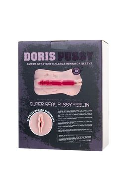 Мастурбатор реалистичный вагина Doris, XISE, TPR, телесный, 16.5 см.