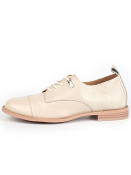 03-HP9958M BEIGE Полуботинки женские (натуральная кожа)