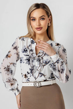 Блузка женская 7089/03/Молочный