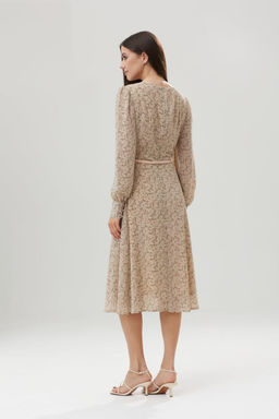 Платье Lars Style 811 бежевый