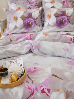 Пододеяльник бязь люкс на молнии - Нарциссы 180х215