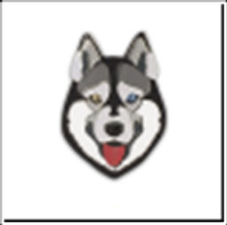 Брошь Хаски