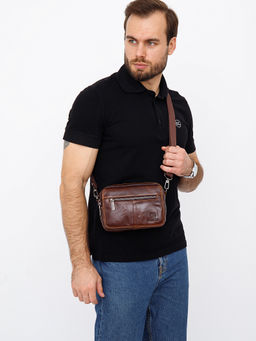 Сумка 8615S brown Fuxhiniao