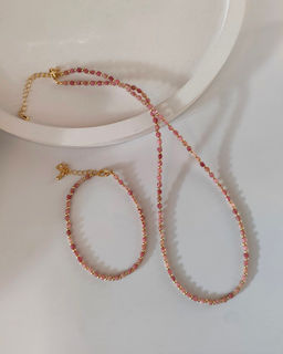 Комплект из натуральных камней