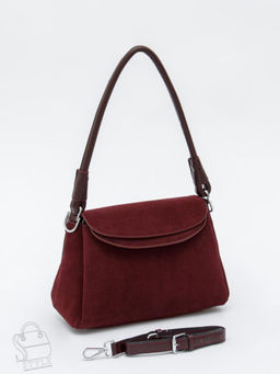 Сумка женская кожаная 2617Y angola red Polina&Eiterou