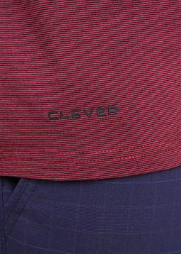 CLE фуфайка муж. 600309/1гн бордовый/чёрный - Clever wear фото 5