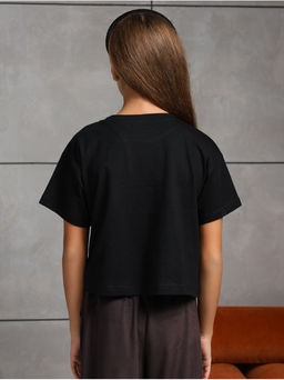 Футболка "Фольга" детская черный