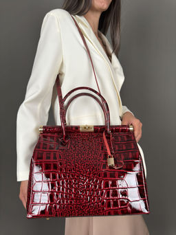 Сумка женская из телячьей кожи