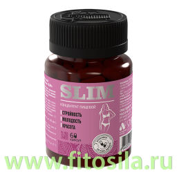 Фитокомплекс "SLIM", ПЭТ банка, капс. 0,46 г № 60 "Алтайский нектар"