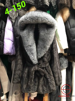 Шуба женская в стиле кимоно