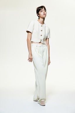 Blusa cropped - H&m фото 2