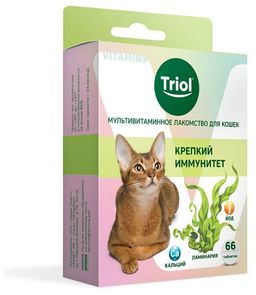 Вит. д/кошек Триол Крепкий иммунитет, 33г 22311002