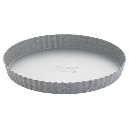 51157 GIPFEL Форма для выпекания MARBLE круглая с рифлеными бортиками, съемным дном, с антипригарным покрытием, 24х3 см. Толщина 0,7 мм