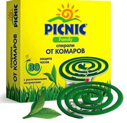 PICNIC FAMILY от комаров спирали