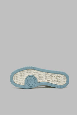 Кеды Бежевый/Туманно-Серый/Синий