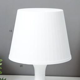Лампа настольная RISALUX 1340001, E14, 15 Вт, белая, 19.5×28 см